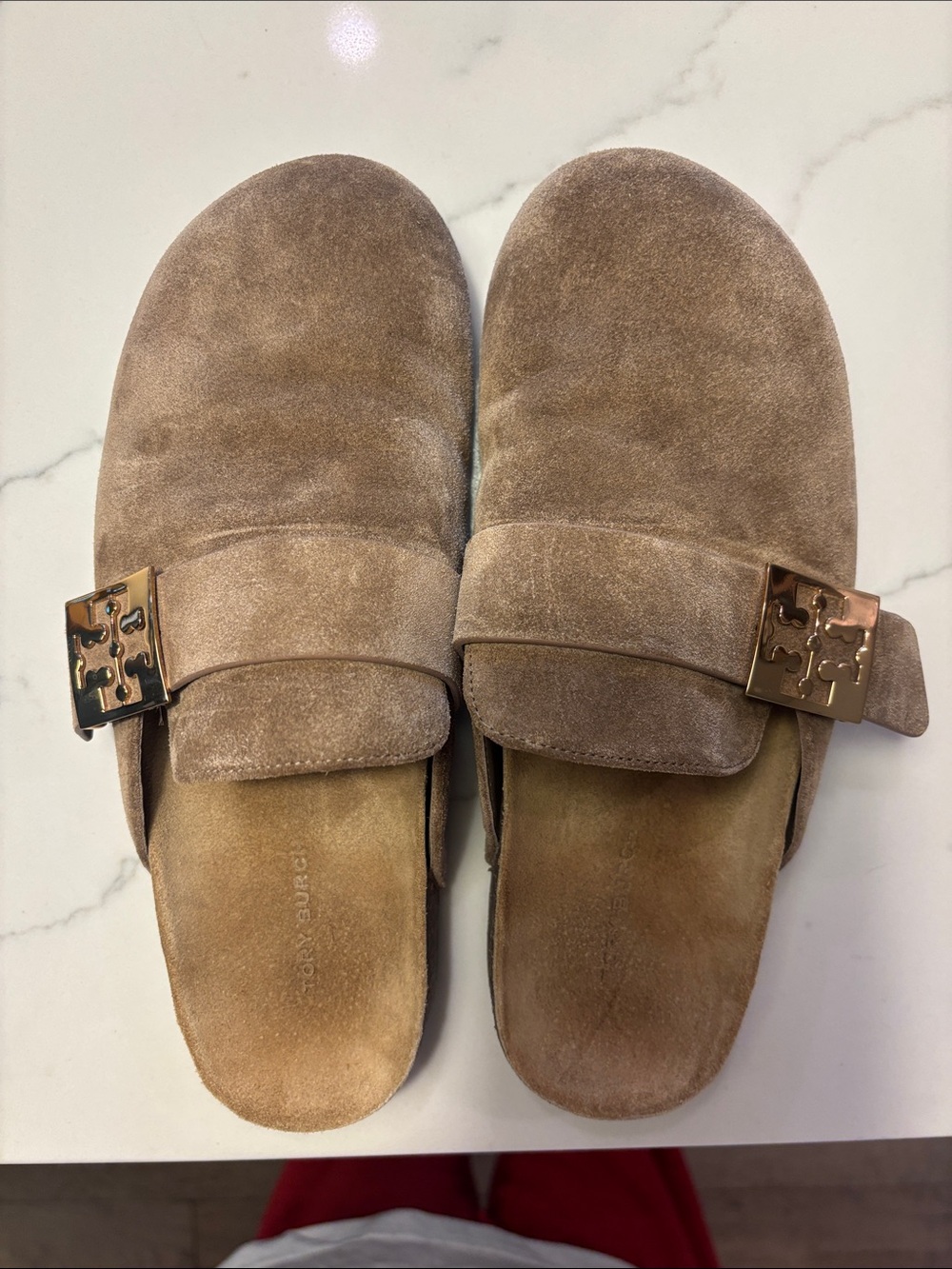 Women’s Tory Burch suede mules